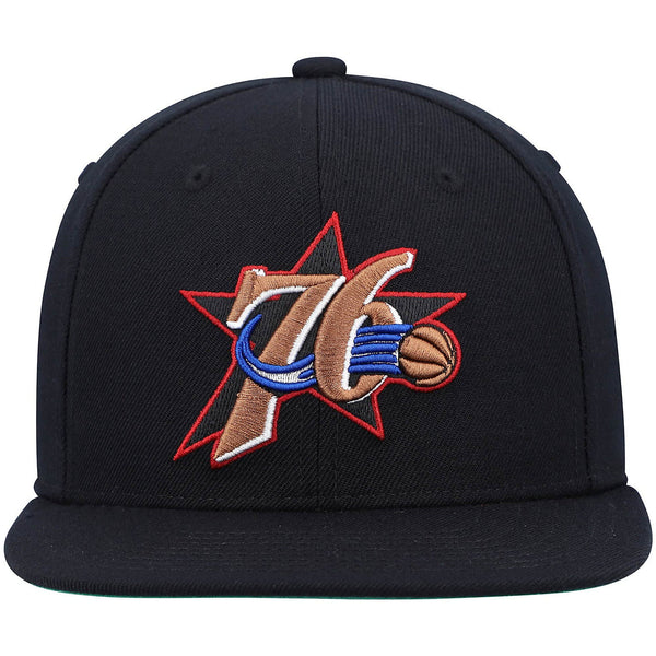 MENS MITCHELL & NESS NBA TEAM GROUND 2.0 SNAPBACK HWC 76ERS
