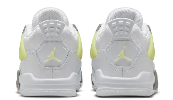 [HJ5989-100] TODDLERS AIR JORDAN RETRO 4 'LIGHT LEMON TWIST' (TD)