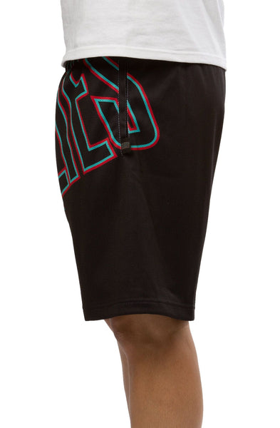 MENS MITCHELL & NESS NBA BLOWN OUT FASHION SHORTS GRIZZLIES