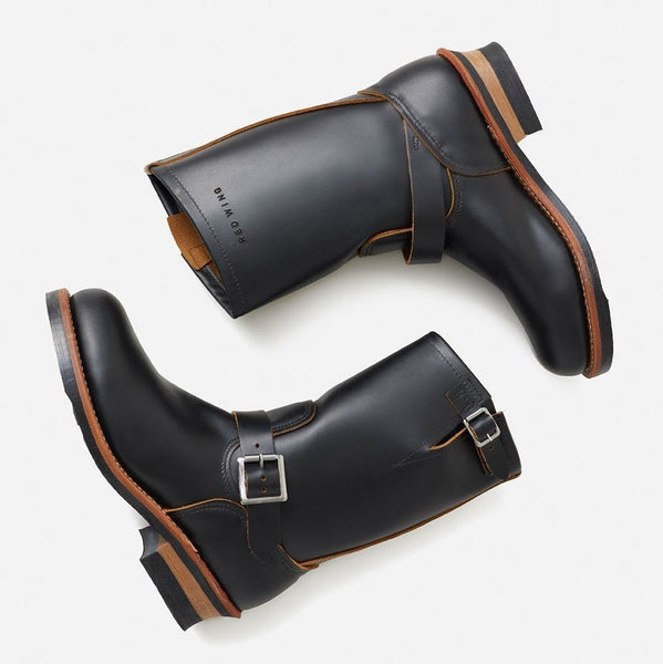 [2966] MENS RED WING ENGINEER KLONDIKE LEATHER