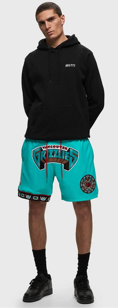 MENS MITCHELL & NESS NBA JUST DON 7IN SHORTS GRIZZLIES