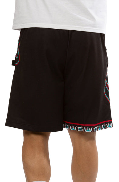 MENS MITCHELL & NESS NBA BLOWN OUT FASHION SHORTS GRIZZLIES