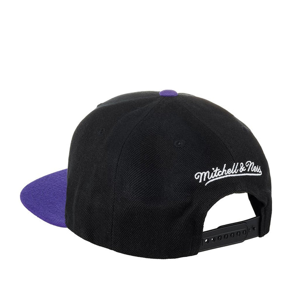 MENS MITCHELL & NESS NBA CORE BASIC SNAPBACK LAKERS