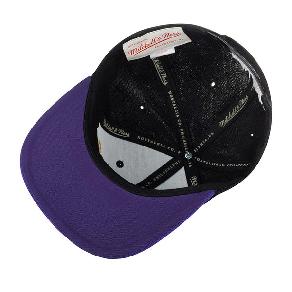 MENS MITCHELL & NESS NBA CORE BASIC SNAPBACK LAKERS