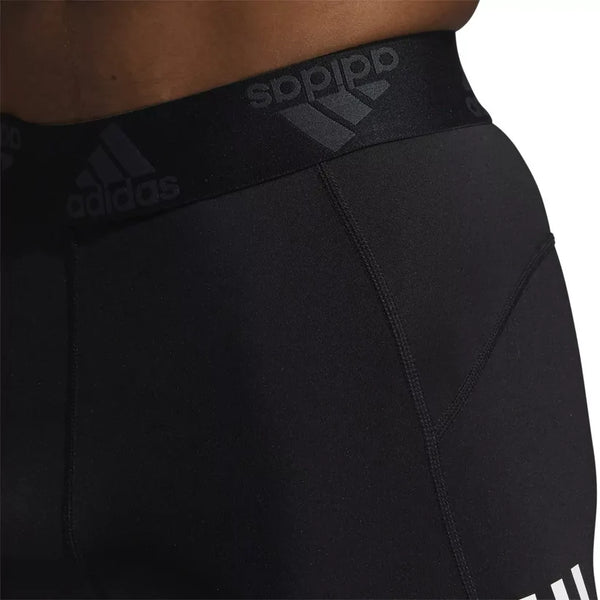 [GL0458] Mens Adidas Techfit 3 Stripe Short Tights