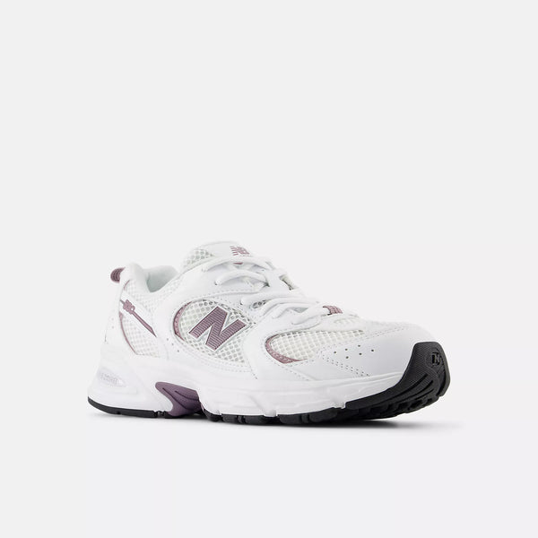 [GR530SR] GRADE SCHOOL NEW BALANCE 530 'WHITE/DARK ICE WINE' (GS)