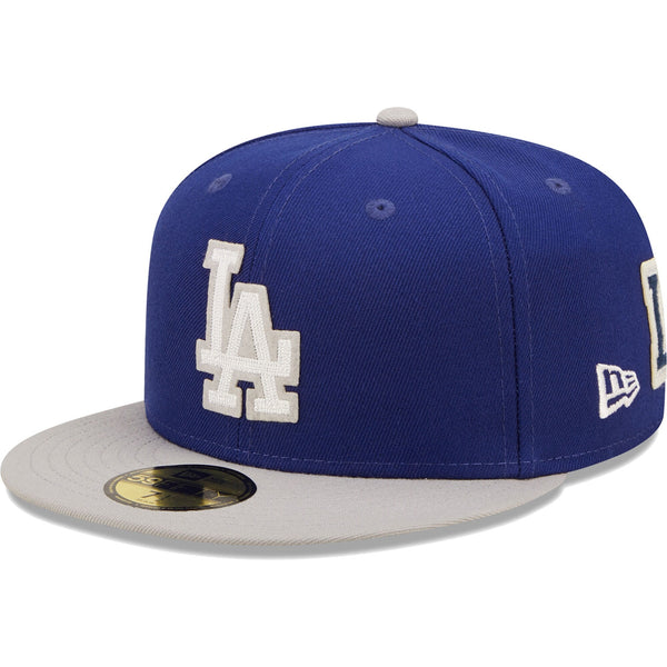 [60296433] Mens New Era MLB 5950 LETTERMAN FITTED - LA DODGERS