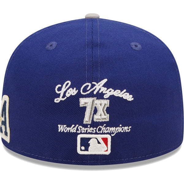 [60296433] Mens New Era MLB 5950 LETTERMAN FITTED - LA DODGERS
