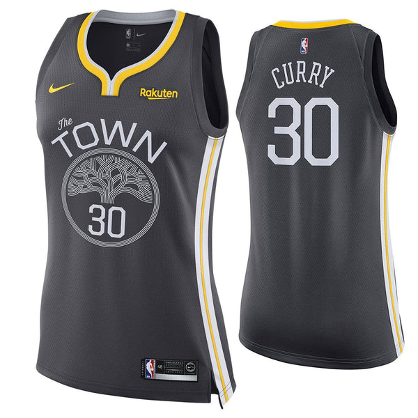 [BQ4199-060] Womens Nike NBA Golden State Warriors The Town Swingman Jersey