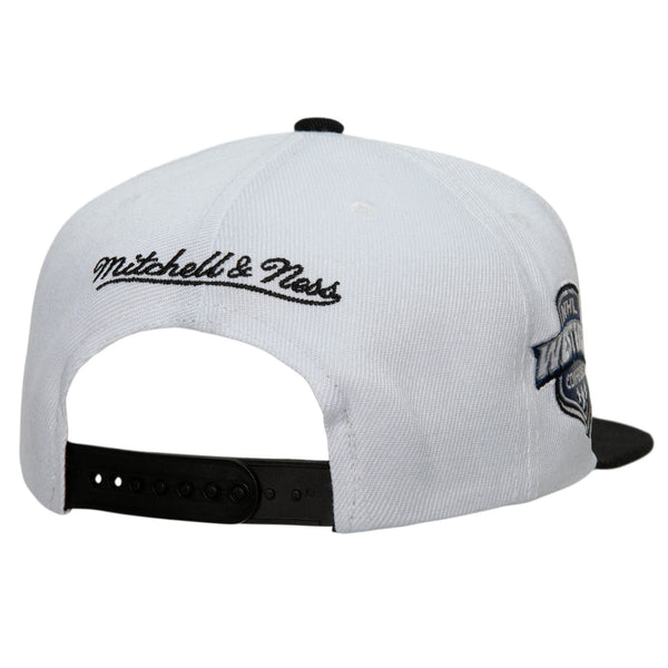 MENS MITCHELL & NESS NHL TOSS UP SNAPBACK DUCKS - WHITE
