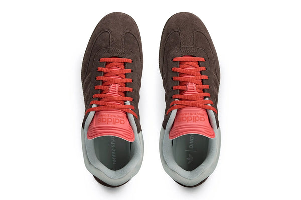 [IF9704] MENS ADIDAS DINGYUN ZHANG X SAMBA 'BROWN OXIDE'