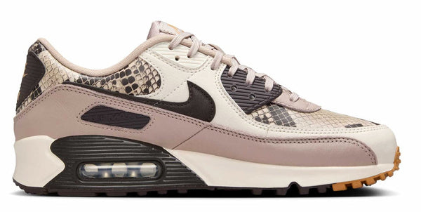 [HF1212-200] WOMENS NIKE AIR MAX 90 SE 'TAN SNAKESKIN'