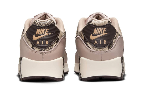 [HF1212-200] WOMENS NIKE AIR MAX 90 SE 'TAN SNAKESKIN'