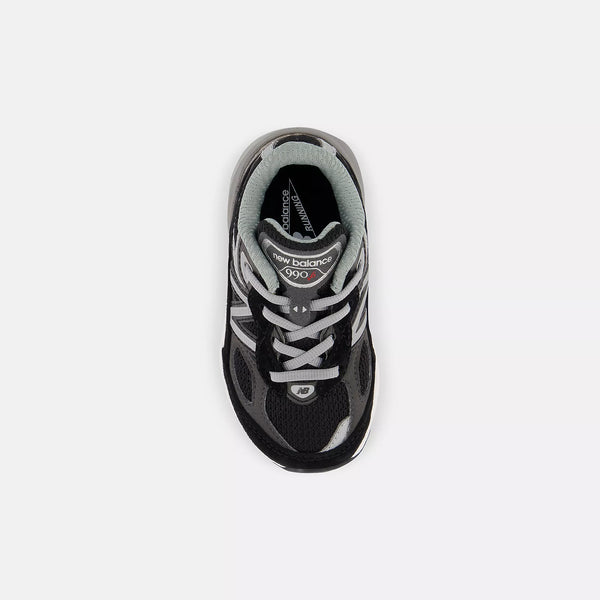 [IC990BK6] TODDLERS NEW BALANCE 990 V6 'BLACK/GRAY' (TD)