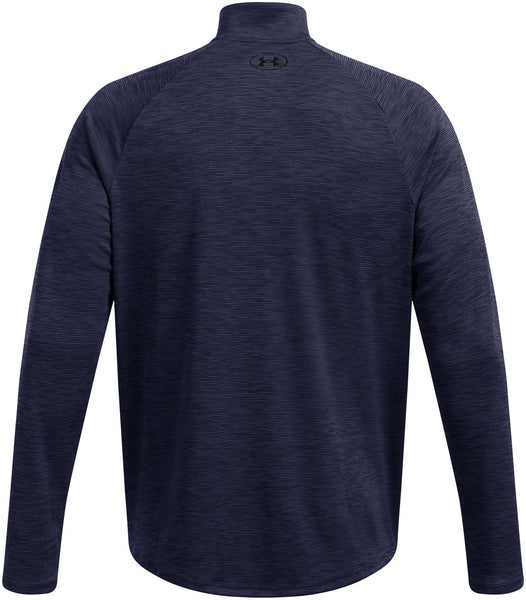 [1382797-410] MENS UNDER ARMOUR LONG SLEEVE TECH TEXTURED 1/2 ZIP HIGH NECK