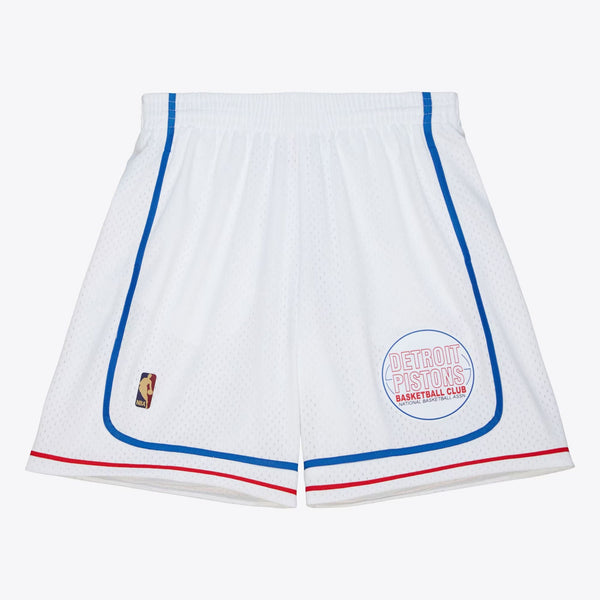 MENS MITCHELL & NESS NBA HWC SHORTS PISTONS 2007