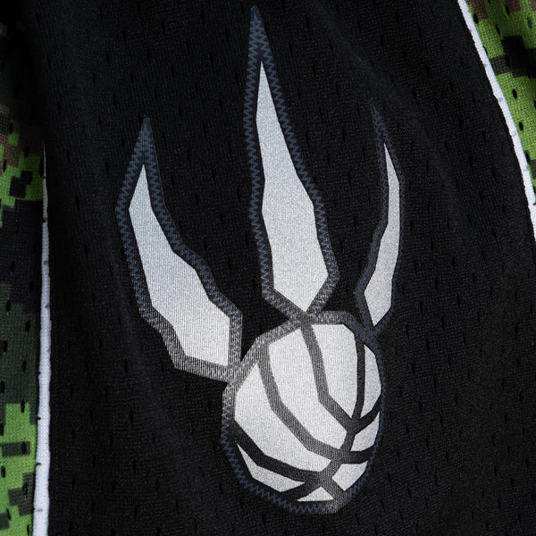 MENS MITCHELL & NESS NBA ALTERNATE CAMO SHORTS RAPTORS 2011