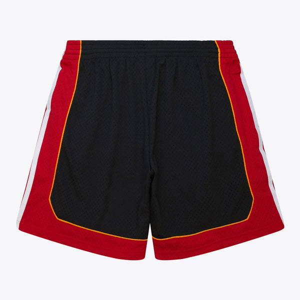 MENS MITCHELL & NESS NBA BLACK SWINGMAN SHORTS HEAT 2012