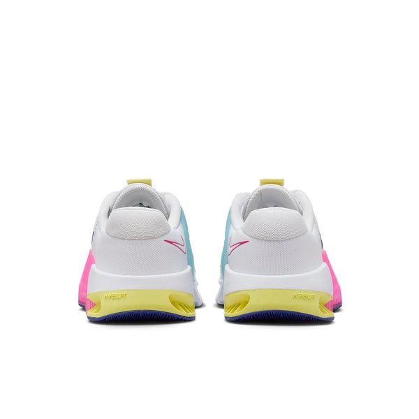 [DZ2537-102] Womens Nike METCON 9 'WHITE FIERCE PINK'