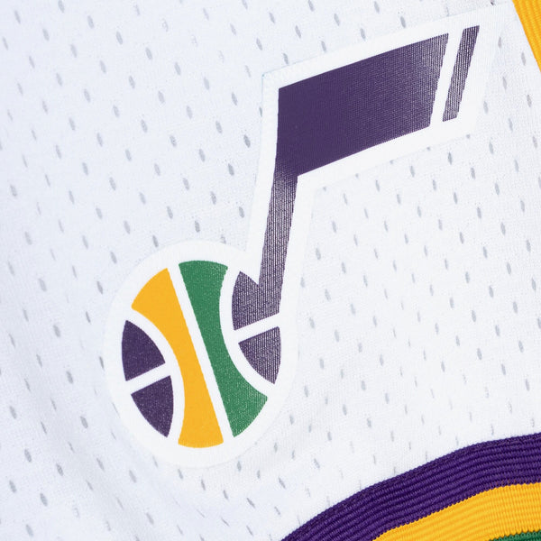 MENS MITCHELL & NESS NBA SWINGMAN SHORTS JAZZ 91