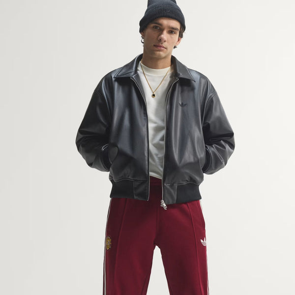 [JZ2255] MENS ADIDAS FEF SPAIN ORIGINALS TRACK PANTS - TEAM COLL BURGUNDY