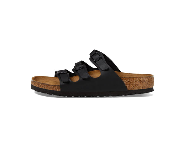 [1011445] UNISEX BIRKENSTOCK FLORIDA SOFT FOOTBED OILED LEATHER (REGULAR WIDTH)