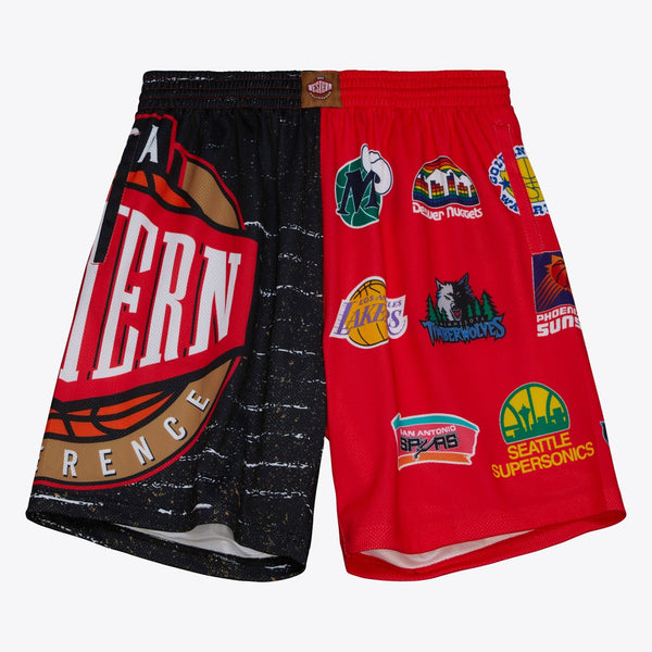 MENS MITCHELL & NESS NBA JUMBOTRON 3.0 SHORTS ALL-STAR