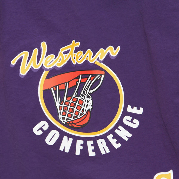 MENS MITCHELL & NESS NBA WOVEN SHORTS LAKERS