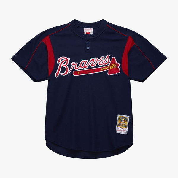 MENS MITCHELL & NESS MLB AUTHENTIC BP PRACTICE JERSEY BRAVES 2003 GREG MADDUX