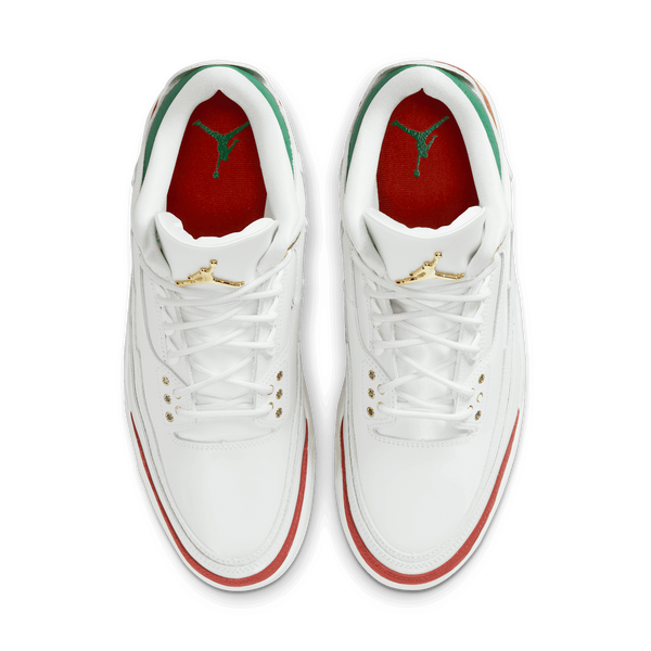 [IO1752-100] MENS AIR JORDAN RETRO 3 'EL VUELO SUMMIT WHITE'