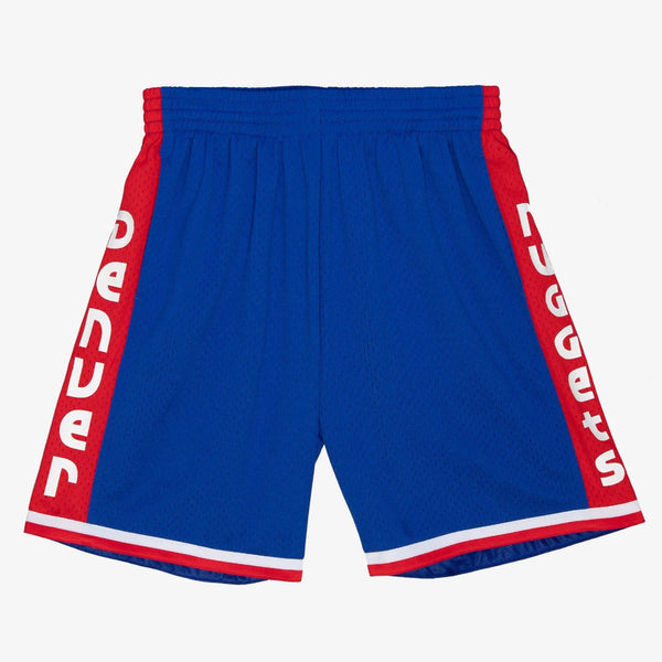 MENS MITCHELL & NESS NBA DARK SHORTS NUGGETS 1975