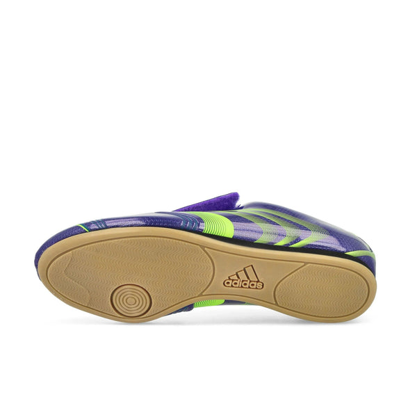 [JR6025] WOMENS ADIDAS F50 TAEKWONDO 'PURPLE RUSH LUCID LEMON'