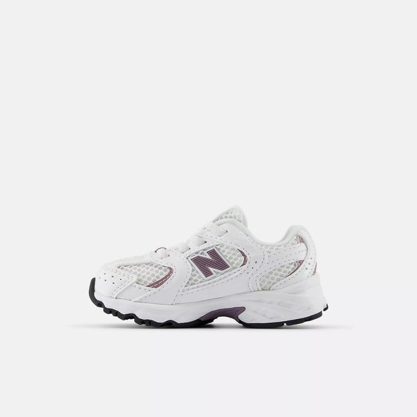 [IZ530SR] TODDLERS NEW BALANCE 530 'WHITE/DARK ICE WINE' (TD)