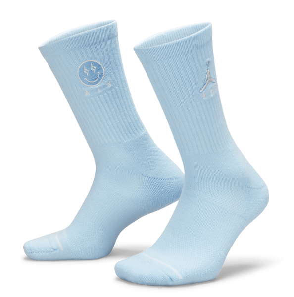 [DR9817-400] MENS AIR JORDAN X J BALVIN CREW SOCKS 'BLUE'