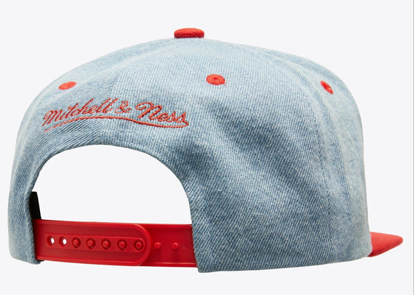 [HS9535-HASLTBL] MENS MITCHELL & NESS MLB D-STRESSED SNAPBACK COOP ASTROS