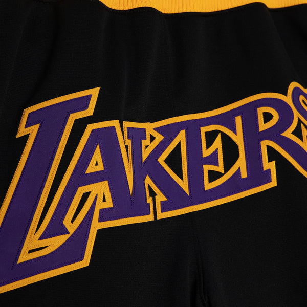 MENS MITCHELL & NESS JUST DON HARDWOOD CLASSICS PANTS LAKERS