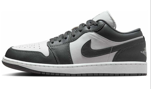 [553558-044] MENS AIR JORDAN RETRO 1 LOW 'GREY WHITE'