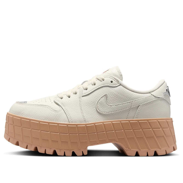 [HF3184-101] WOMENS AIR JORDAN RETRO 1 LOW BROOKLYN 'SAIL RATTAN'