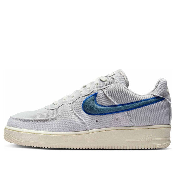 [HV1204-001] MENS NIKE AIR FORCE 1 LOW CANVAS 'PHOTON DUST GAME ROYAL'