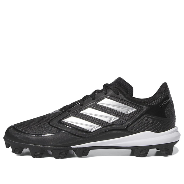 [IG7138] WOMENS ADIDAS PUREHUSTLE 3 MD 'CORE BLACK SILVER METALLIC'