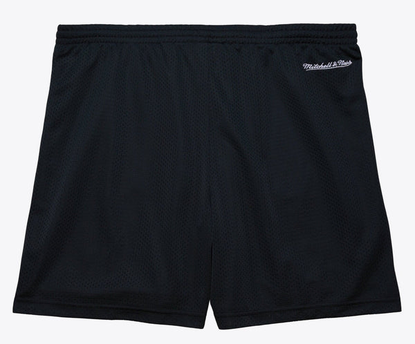 MENS MITCHELL & NESS NBA GAMEDAY MESH 7IN SHORTS VINTAGE LOGO HEAT