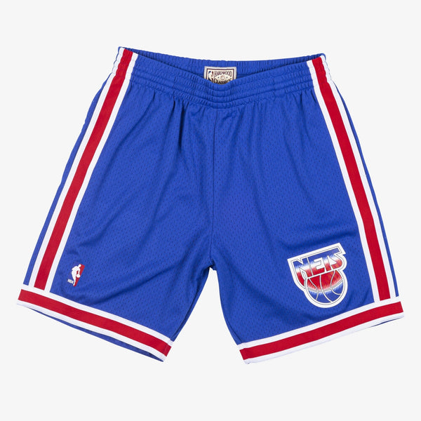 MENS MITCHELL & NESS NBA ROAD SWINGMAN SHORTS NETS 93-94