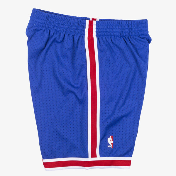 MENS MITCHELL & NESS NBA ROAD SWINGMAN SHORTS NETS 93-94