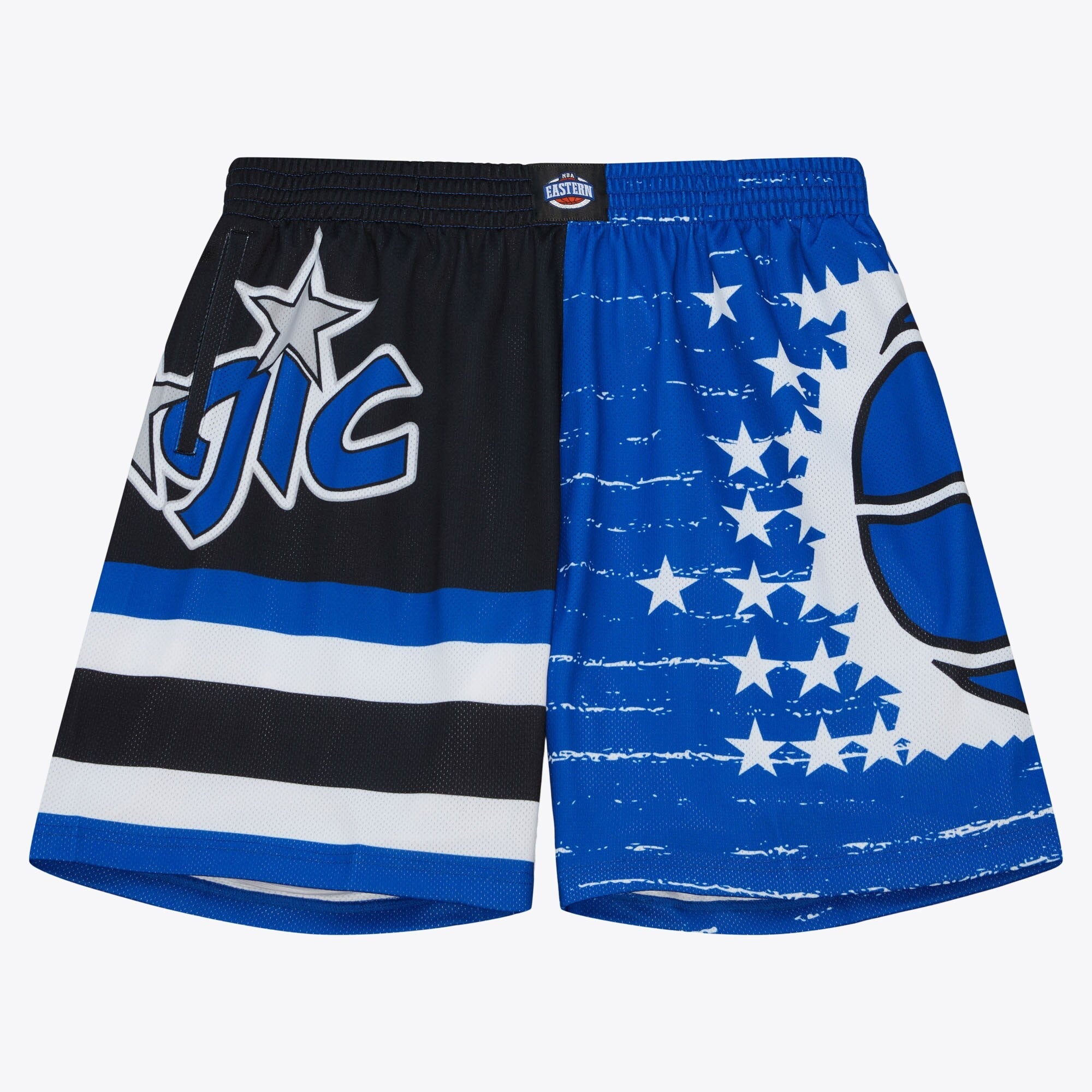 Mens Mitchell & Ness NBA JUMBOTRON 3.0 SHORTS MAGIC