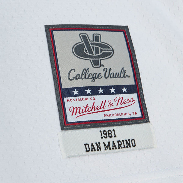 Mens Mitchell & Ness NCAA WHITE JERSEY PITTSBURGH PANTHERS 1981 DAN MARINO