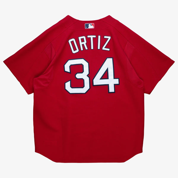 Mens Mitchell & Ness MLB BP JERSEY RED SOX 2004 DAVID ORTIZ