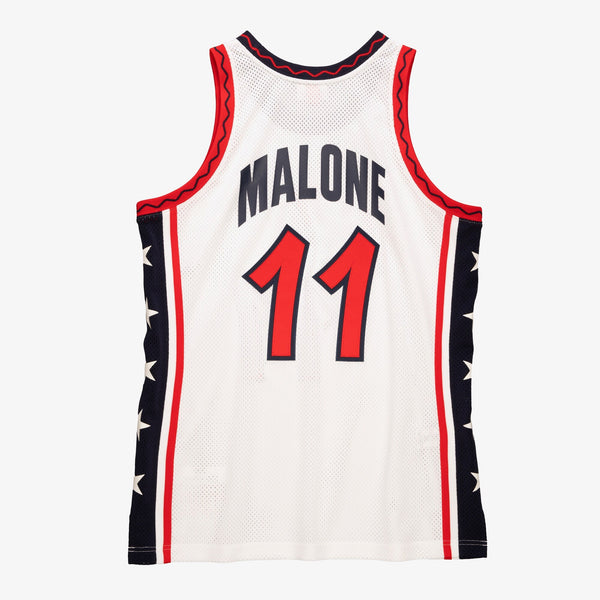 Mens Mitchell & Ness NBA AUTHENTIC JERSEY USA 1996 KARL MALONE