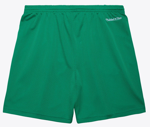 MENS MITCHELL & NESS NBA GAMEDAY MESH 7IN SHORTS VINTAGE LOGO CELTICS
