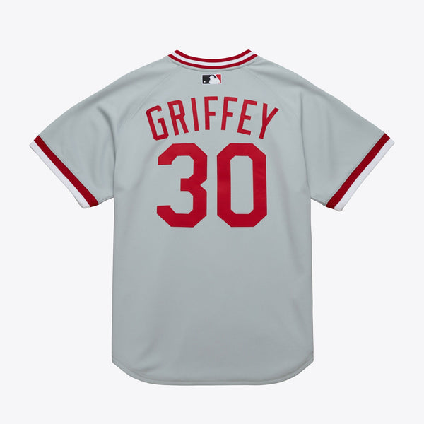 Mens Mitchell & Ness MLB ALTERNATE JERSEY REDS 2004 KEN GRIFFEY JR