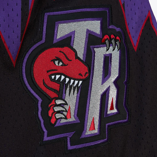 MENS MITCHELL & NESS NBA JUST DON HARDWOOD CLASSICS SHORTS RAPTORS 1995